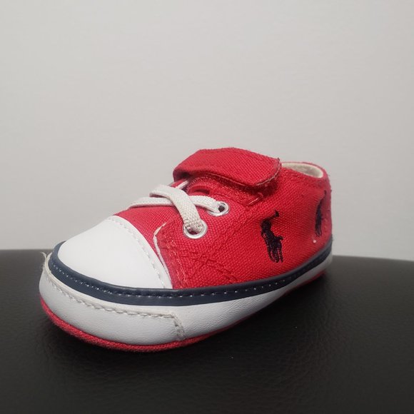 Red and white Polo shoes - Picture 2 of 2